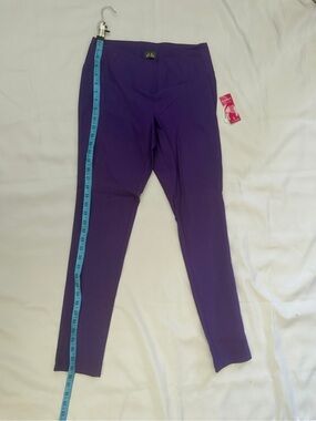 Dots Purple Women's Stretch Leggings